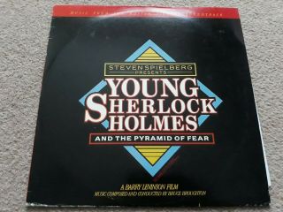 Young Sherlock Holmes Soundtrack Vinyl Lp - Rare - Bruce Broughton