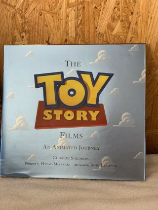 The Toy Story Films: An Animated Journey Disney Editions Deluxe Rare Htf Oop