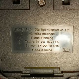 FURBY SANTA SPECIAL LIMITED EDITION 1998 Tiger Electronics RARE 2