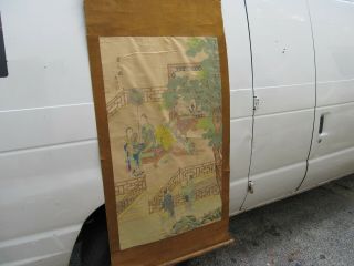 Antique Oriental Chinese / Japanese Scroll Painting