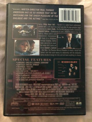 Hard Eight (DVD,  1999) Paul Thomas Anderson,  John C.  Reilly,  RARE/OOP 2