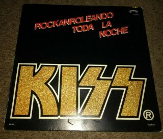 Kiss Rare Mexican Lp Killers Titled In Mexico As Rockanroleando Toda La Noche
