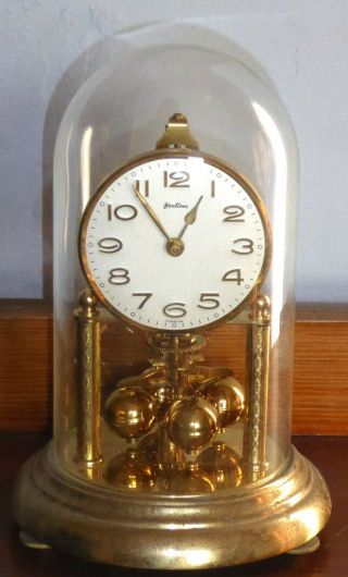 Vintage Perpetual Anniversary 400 Day Clock By Bentima,  Needs Attention