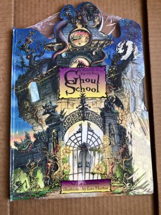 Ghoul School Pop Up Book,  By Pat Thomson,  Halloween,  Rare,  Kids Fun Reading