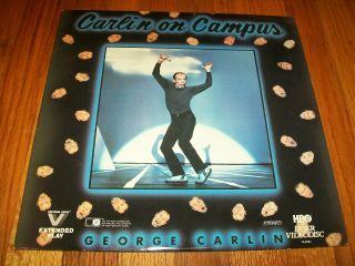 Carlin On Campus Laserdisc Ld Very Rare George Carlin Funny