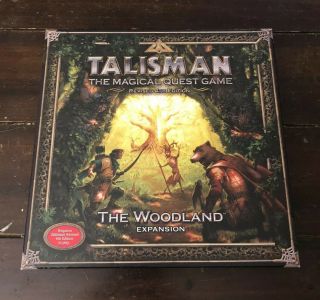 Talisman The Woodland 4th Edition Expansion Open But Unplayedoop Rare Boardgame