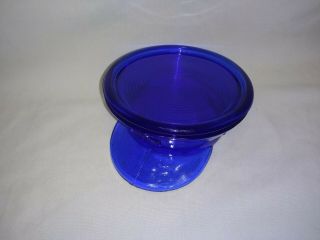 Antique Blue Glass Conductor 