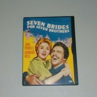 Seven Brides For Seven Brothers (dvd) Howard Keel Jame Powell 1954 Oop Rare