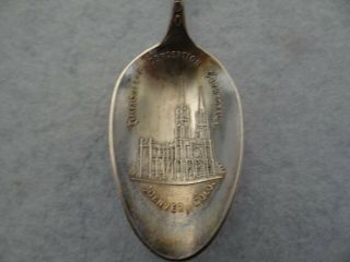 Vintage Immaculate Conception Cathedral Denver Sterling Silver Souvenir Spoon 2