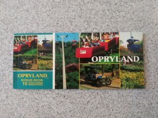 Vintage 1987 Opryland 10 Postcard Bonus Book Rare