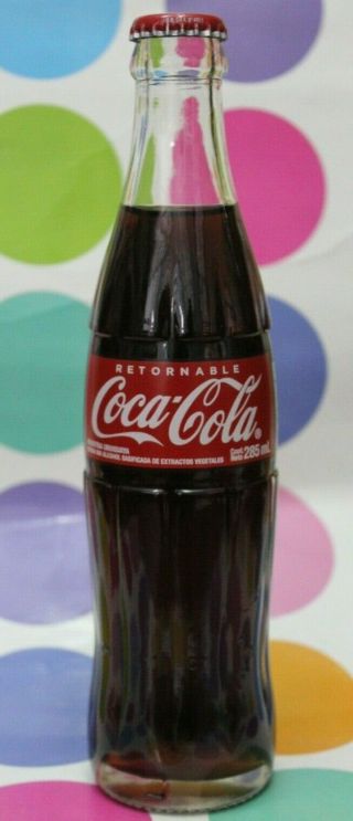 Uruguay South America Coca Cola Bottle Acl Regular Rare 285 Ml Language Country