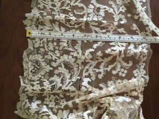 Antique Silk Blonde Lace For Trims - Wide - A/f