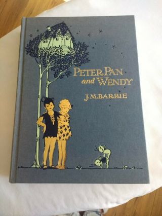 Rare Peter Pan And Wendy Book Hardcover 2nd Impression Of 1921 Edition (1980)