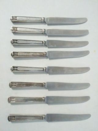Holmes And Edwards 1923 Century 8 Dinner Knifes Silverplate