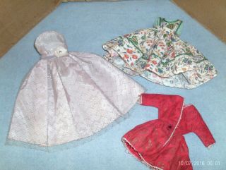 Three Vintage Outfits For Little Miss Revlon Doll Or Similar Type