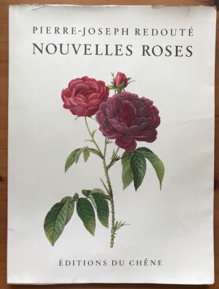 1956 Nouvelles Roses Pierre - Joseph Redouté Flower Prints Roses Art Book Rare