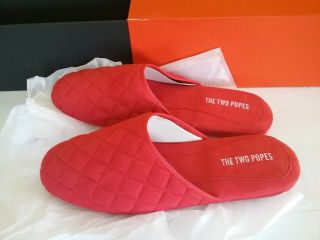 Fyc The Two Popes Pope Slippers Rare Anthony Hopkins Cool