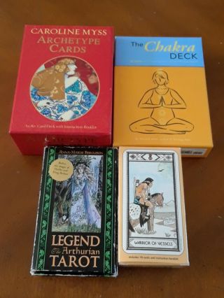 Tarot Card Decks - Legend Arthurian Tarot Anna - Marie Ferguson - Archetype - Rare