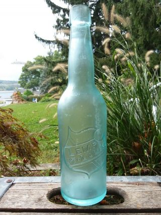 Antique Bottle Falstaff Lemp St.  Louis Sea Glass Frosted Surf Tumbled Sea Glass