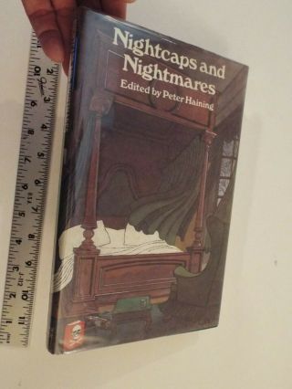 Nightcaps And Nightmares - Edited By Peter Haining - - Rare - Horror - Hcdj - Anthology