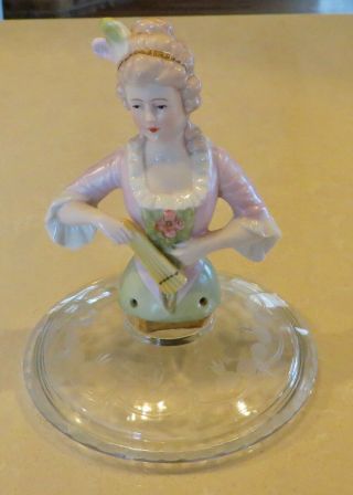 Lovely Antique German Half Doll Porcelain 5 Inches