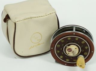 Vintage Ted Williams Fly Reel Model 312 - 31140 With Case