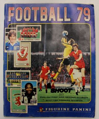 Football 79 - Figurine Panini 1979 Album (rare) - R16