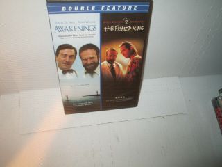 Awakenings / Fisher King Rare (2 Disc) Dvd Set Robin Williams Robert Deniro 