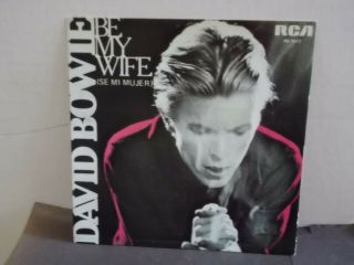 David Bowie,  Rca,  " Be My Wife ",  Spain,  7 " Picture Sleeve Only,  Rare And