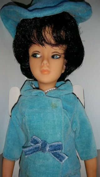 Vintage Tina Cassini Brunette Doll in 