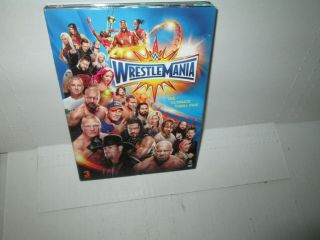 Wwe Wwf Wrestlemania Xxxiii Rare (3 Disc) Dvd Set Undertaker Goldberg Orton