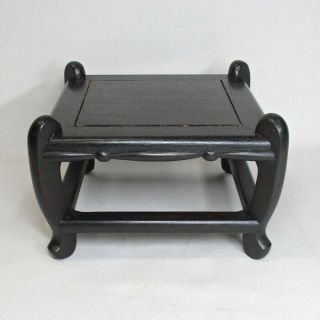 D914: Chinese Karaki Wooden Decorative Stand With Good Shape And Work