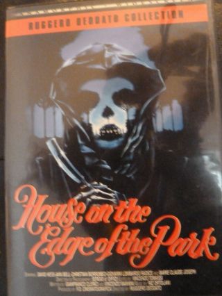 The House On The Edge Of The Park Dvd Italian Horror Oop Ruggero Deodato Rare