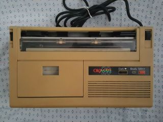 Rare Collectible Vintage Okimate 20 EN3211 Color Printer for Commodore 64 3