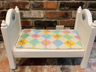 Vintage Cabbage Patch Kids Doll Bed 1986 With Mattress 1984