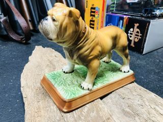 Rare Vtg Mack Truck Bulldog Ceramic Figurine Limited Ed Keith Smykal