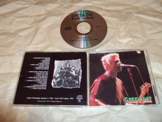 Green Day - Welcome To Paradise Cd - Live - Spain Import - Rare - Uk P&p
