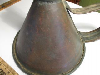 Antique Copper Funnel - Moonshine Still Funnel For Wet/dry Liquor Ingredients
