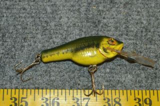 Vintage Bagley Small Fry Bass Fishing Lure