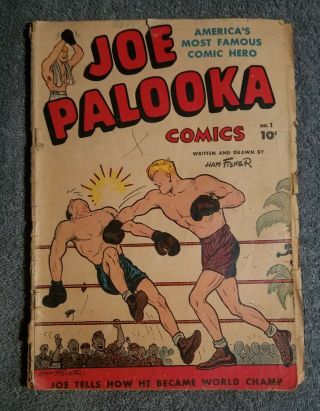 Joe Palooka Comic Vol.  2 1 Nov.  1945 Very Rare Old
