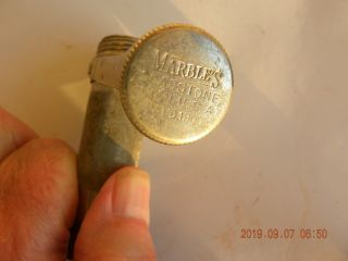 Antique Marbles Match Safe Case 1900 Pat.  Date