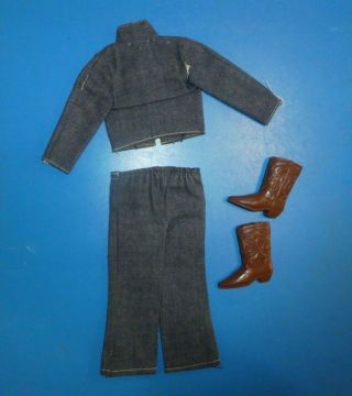 Vintage Ken Doll Clothes - MOD Era Ken 1720 Way - Out West 3