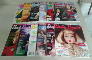 12 Vintage Barbie Bazaar Magazines February Y 1999 - December 2000 Complete