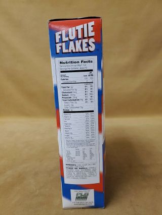 RARE 1999 Doug Flutie Flutie Flakes 3rd Edition Cereal Box 3