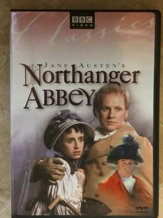 Northhanger Abbey Bbc Dvd Jane Austen - Oop Rare Immaculate - Ships Tomorrow