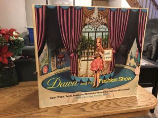 Vintage Dawn And Her Fashion Show,  Wonderful.  Does Not Include Dolls.