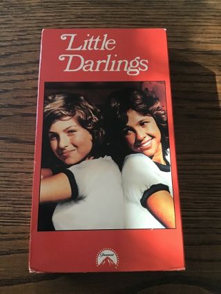 Little Darlings (vhs,  1992) The Film Movie Video Tape By Paramount Rare