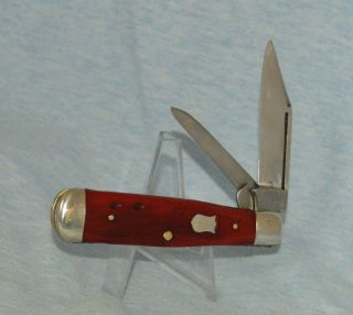 Rare Vintage W R Case & Sons Red Winterbottom Medium Coke Knife 6237 1/2 1905 - 15