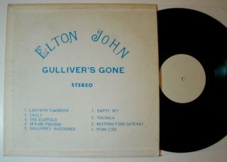 Elton John Gulliver’s Gone Lp Rare Tracks