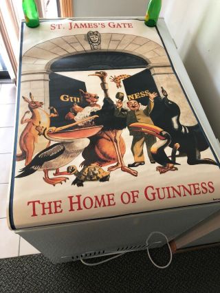 Vintage 1959 Guinness Beer Poster No.  14 John Gilroy Rare